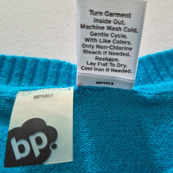 Women's Turquoise Button-Front Cardigan Sweater Size S - Picture 4 of 4